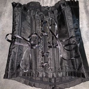 black corset